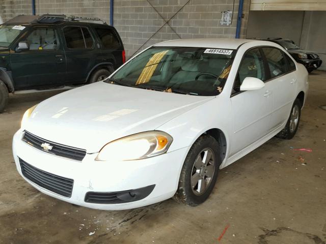 2G1WG5EK6B1144441 - 2011 CHEVROLET IMPALA LT WHITE photo 2