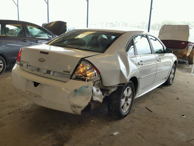 2G1WG5EK6B1144441 - 2011 CHEVROLET IMPALA LT WHITE photo 4