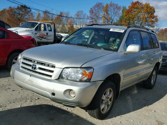 JTEHP21AX60172252 - 2006 TOYOTA HIGHLANDER SILVER photo 2