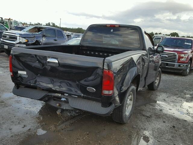 2FTRF17243CA11602 - 2003 FORD F150 BLACK photo 4