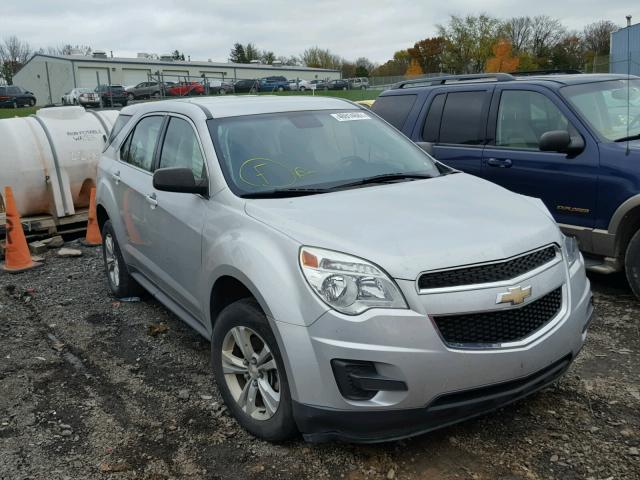 2GNALBEK6D1267680 - 2013 CHEVROLET EQUINOX LS SILVER photo 1