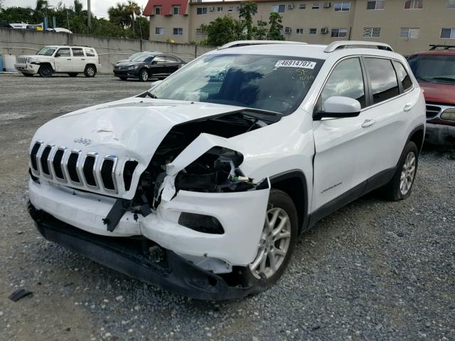 1C4PJLCB8HW507327 - 2017 JEEP CHEROKEE L WHITE photo 2