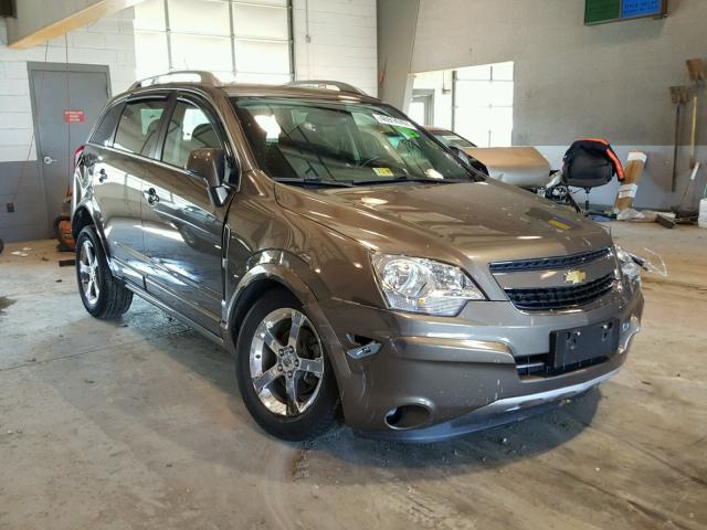 3GNAL3EK5ES520385 - 2014 CHEVROLET CAPTIVA LT BROWN photo 1