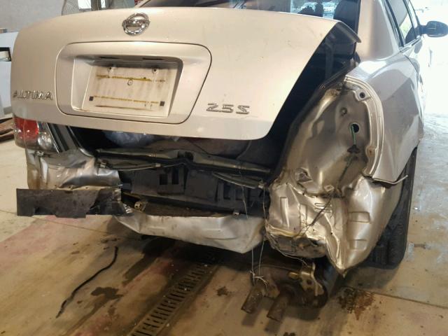 1N4AL11D15N414410 - 2005 NISSAN ALTIMA S SILVER photo 9