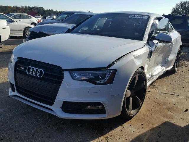 WAUCGAFR7FA020881 - 2015 AUDI S5 PREMIUM WHITE photo 2