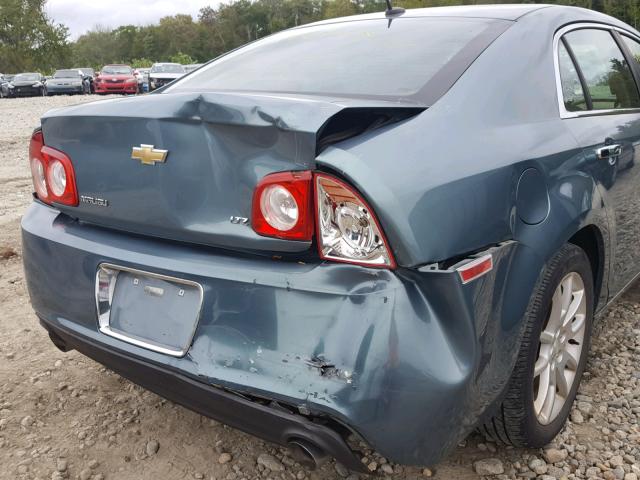 1G1ZK577394189338 - 2009 CHEVROLET MALIBU LTZ 蓝色 照片 9