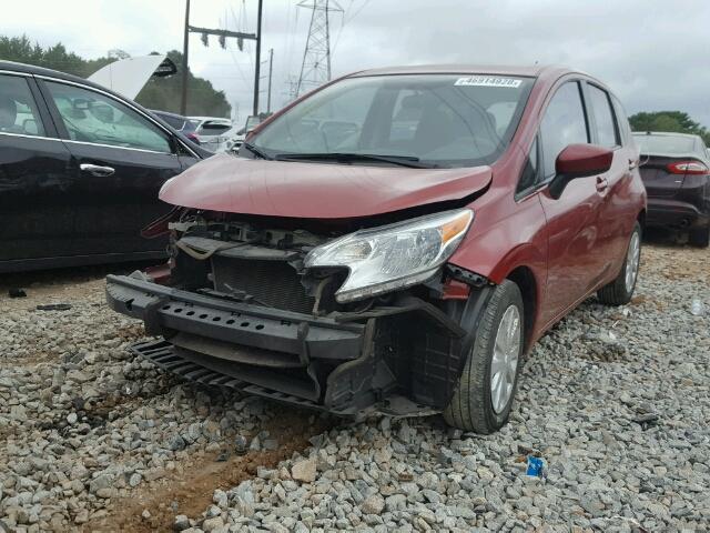 3N1CE2CP5FL428065 - 2015 NISSAN VERSA NOTE RED photo 2