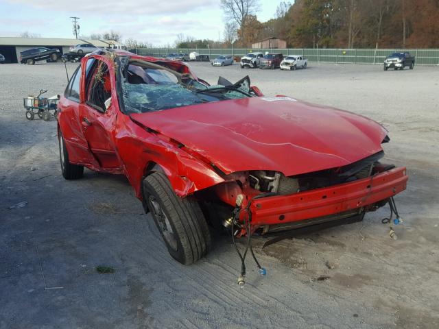 1G1JC52F447339392 - 2004 CHEVROLET CAVALIER RED photo 1