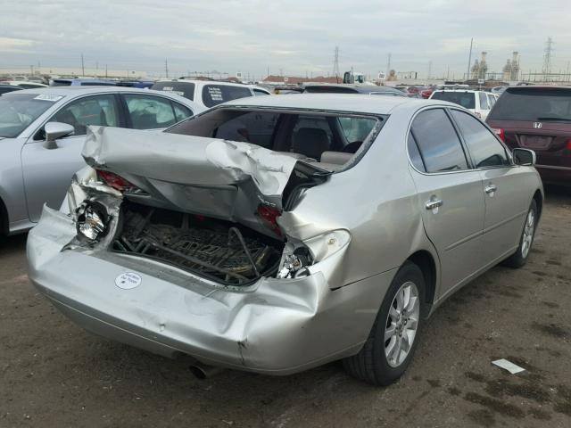 JTHBF30G620087040 - 2002 LEXUS ES 300 SILVER photo 4