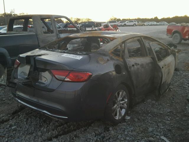 1C3CCCAB6GN180169 - 2016 CHRYSLER 200 LIMITE BURN photo 4