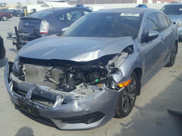 2HGFC1F3XGH657954 - 2016 HONDA CIVIC EX SILVER photo 2