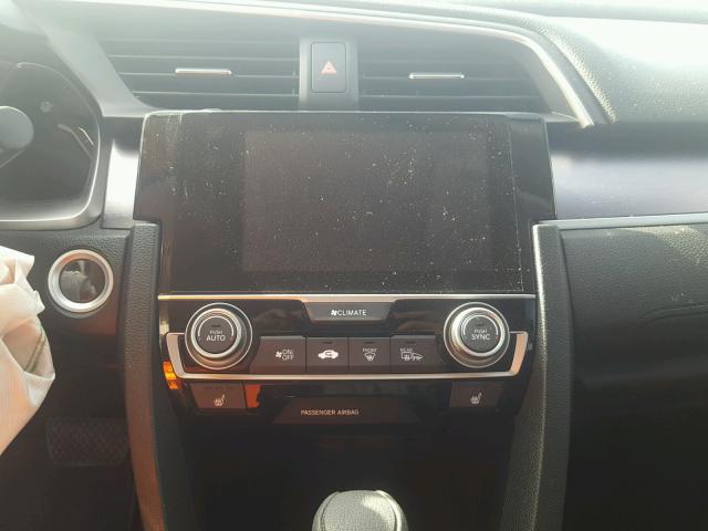 2HGFC1F3XGH657954 - 2016 HONDA CIVIC EX SILVER photo 9