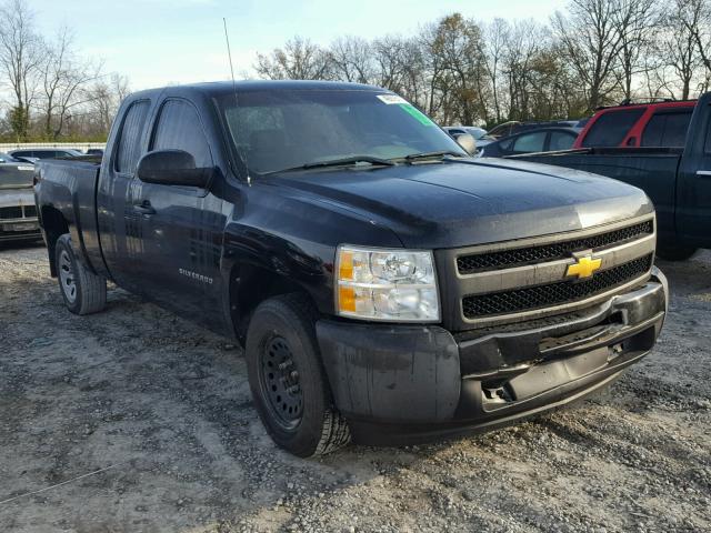 1GCRCPEA7CZ217327 - 2012 CHEVROLET SILVERADO BLACK photo 1