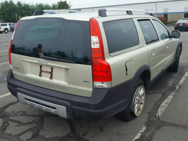 YV4SZ592871272393 - 2007 VOLVO XC70 GREEN photo 4