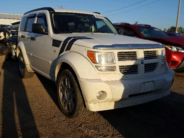 1D8GU58637W623226 - 2007 DODGE NITRO R/T WHITE photo 1