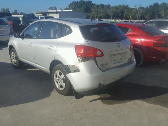 JN8AS58V18W142740 - 2008 NISSAN ROGUE S SILVER photo 3