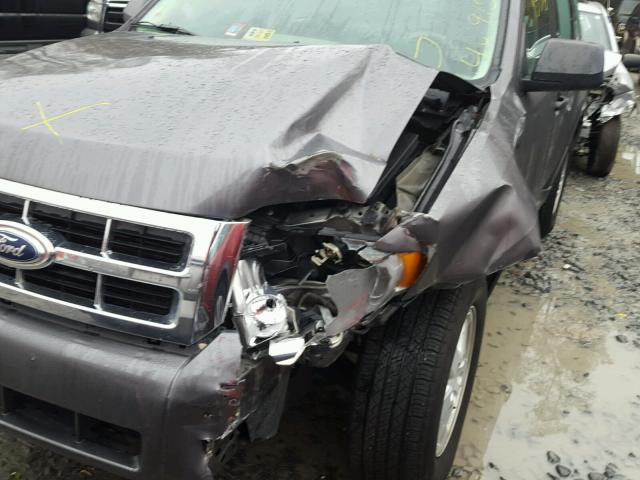 1FMCU9C79CKC69813 - 2012 FORD ESCAPE XLS GRAY photo 9