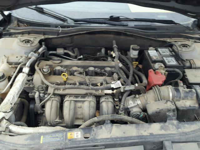 3FAHP0HA2CR366693 - 2012 FORD FUSION SE GRAY photo 7