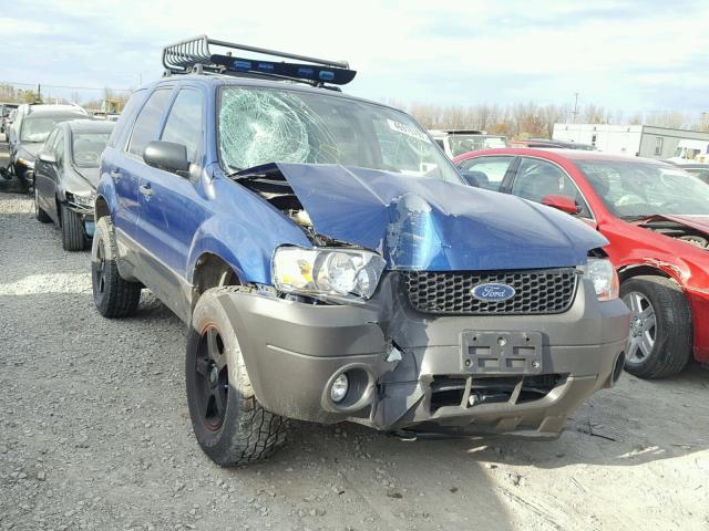 1FMYU03187KB26399 - 2007 FORD ESCAPE XLT BLUE photo 1