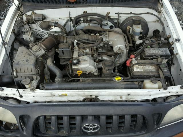 5TEVL52N23Z239685 - 2003 TOYOTA TACOMA XTR WHITE photo 7