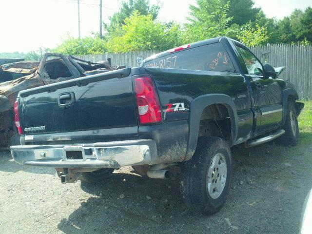 1GCEK14T16Z137334 - 2006 CHEVROLET SILVERADO BLACK photo 4