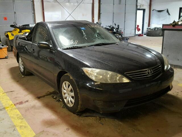 4T1BE32K15U009585 - 2005 TOYOTA CAMRY LE BLACK photo 1