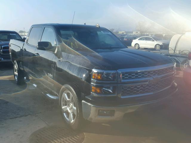 3GCPCREH5FG322047 - 2015 CHEVROLET SILVERADO BLACK photo 1