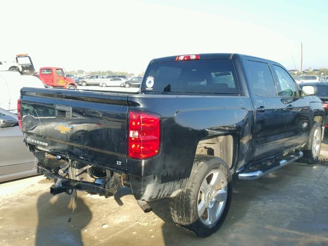 3GCPCREH5FG322047 - 2015 CHEVROLET SILVERADO BLACK photo 4