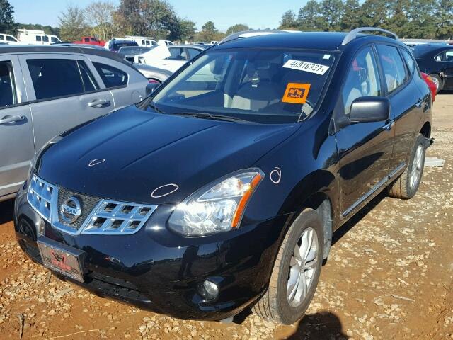 JN8AS5MT7EW624239 - 2014 NISSAN ROGUE SELE BLACK photo 2