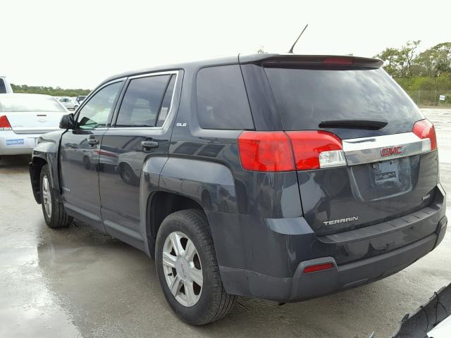 2GKFLVEK0E6312475 - 2014 GMC TERRAIN SL GRAY photo 3