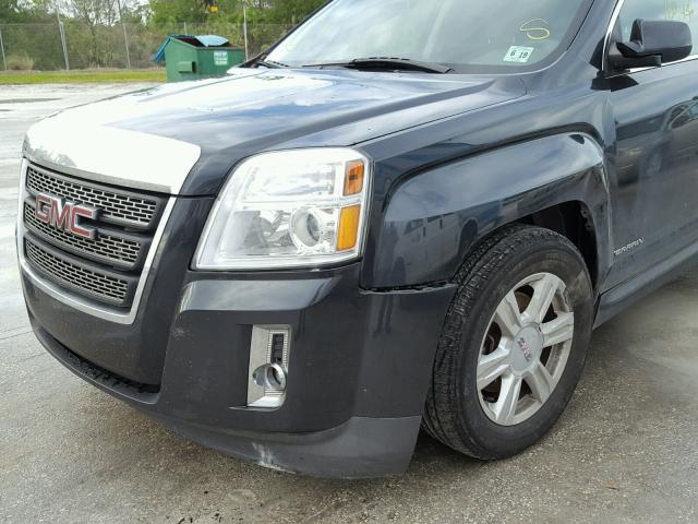 2GKFLVEK0E6312475 - 2014 GMC TERRAIN SL GRAY photo 9