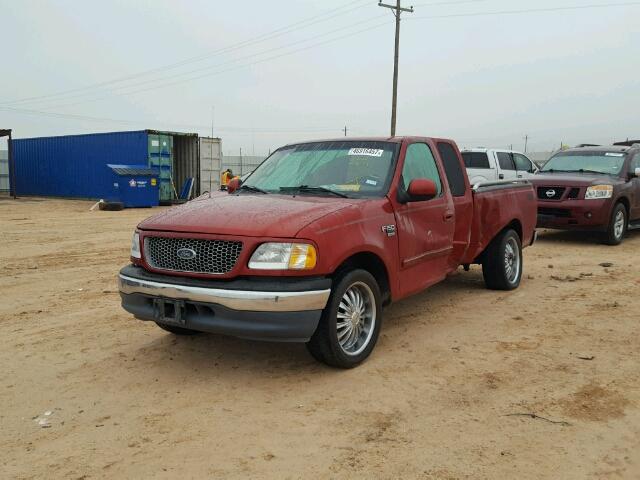 1FTRX17WX2NA86751 - 2002 FORD F150 RED photo 2