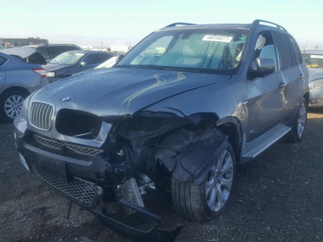 5UXFE83528L098362 - 2008 BMW X5 4.8I GRAY photo 2