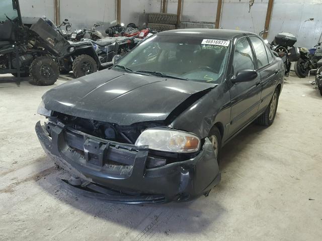 3N1CB51D45L587502 - 2005 NISSAN SENTRA 1.8 BLACK photo 2