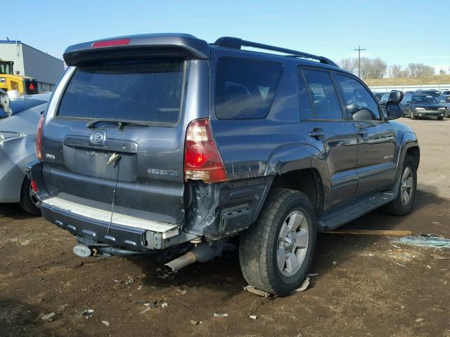 JTEBT17R458021061 - 2005 TOYOTA 4RUNNER LI GRAY photo 4