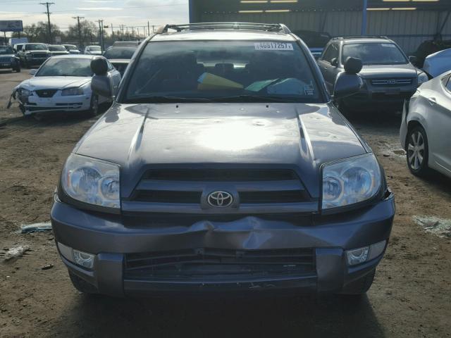 JTEBT17R458021061 - 2005 TOYOTA 4RUNNER LI GRAY photo 9