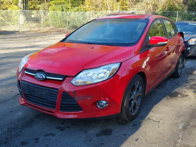 1FADP3K27DL247989 - 2013 FORD FOCUS SE RED photo 2