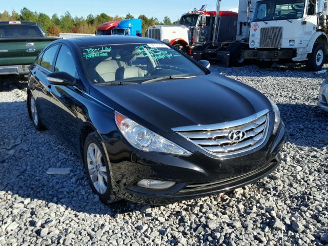 5NPEC4AC6BH223548 - 2011 HYUNDAI SONATA SE BLACK photo 1