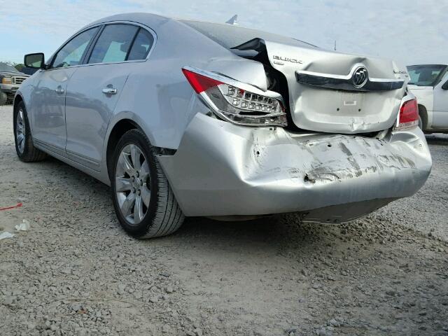 1G4GD5EG8AF167674 - 2010 BUICK LACROSSE C SILVER photo 3