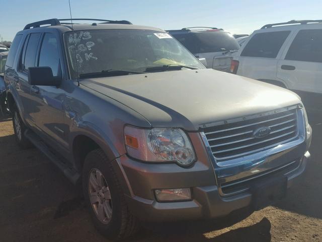 1FMEU73EX8UA80451 - 2008 FORD EXPLORER X GRAY photo 1