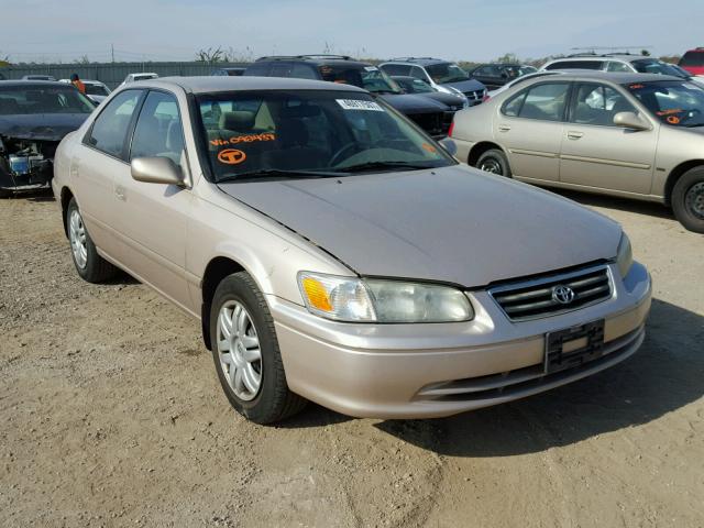 4T1BG22K71U092437 - 2001 TOYOTA CAMRY CE GOLD photo 1