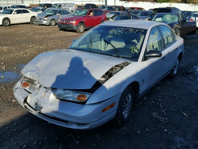 1G8ZH52831Z219171 - 2001 SATURN SL1 SILVER photo 2