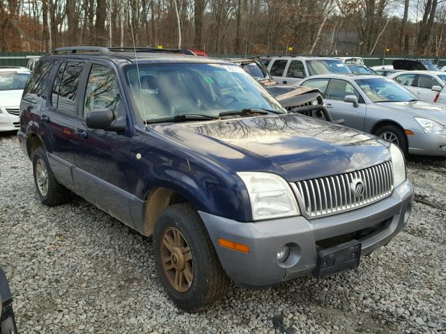 4M2ZU86K93UJ10832 - 2003 MERCURY MOUNTAINEE BLUE photo 1