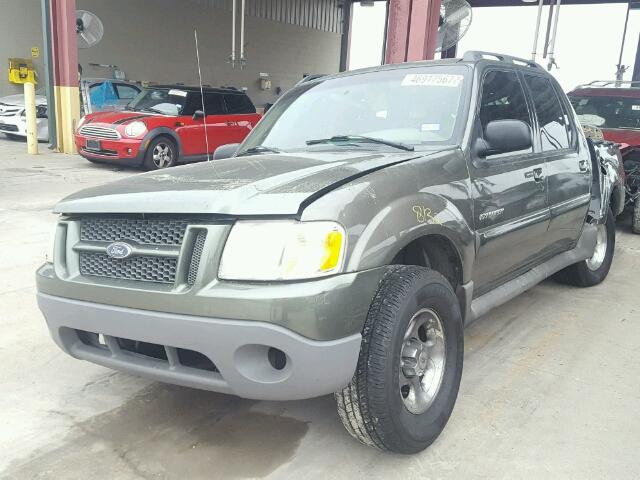 1FMZU67EX1UC80838 - 2001 FORD EXPLORER S GREEN photo 2