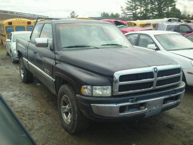 3B7HC13ZXTG145380 - 1996 DODGE RAM 1500 BLACK photo 1