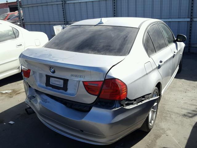 WBAPH7G59ANM49406 - 2010 BMW 328 I SILVER photo 4