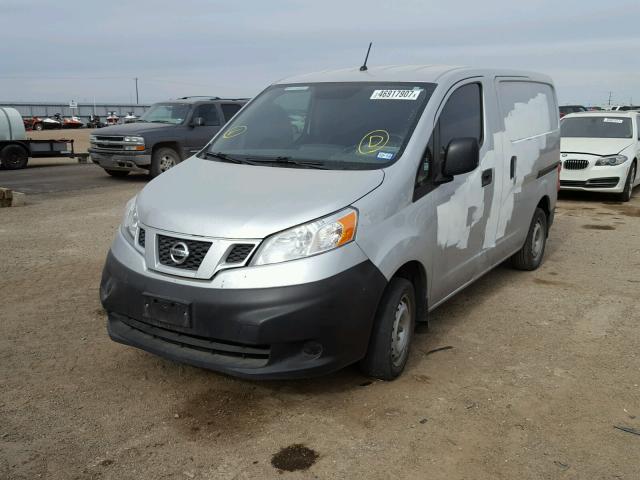 3N6CM0KN3FK690156 - 2015 NISSAN NV200 2.5S SILVER photo 2