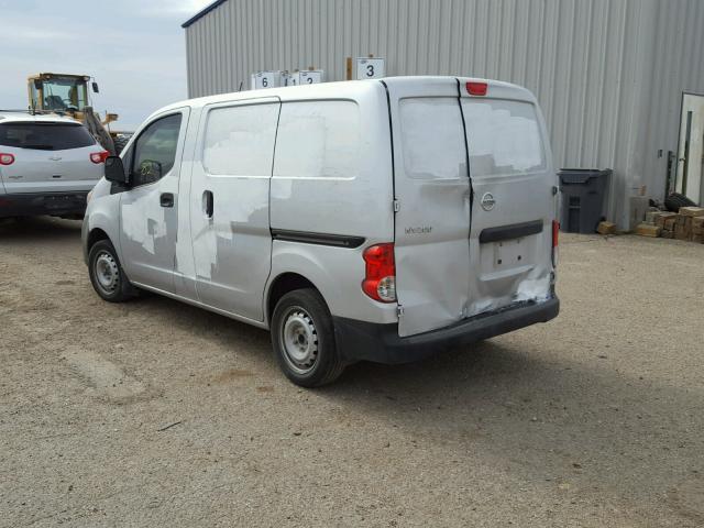 3N6CM0KN3FK690156 - 2015 NISSAN NV200 2.5S SILVER photo 3