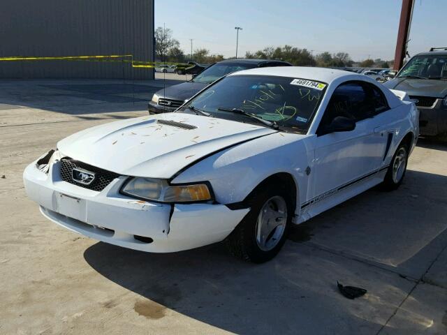 1FAFP4046XF206677 - 1999 FORD MUSTANG WHITE photo 2