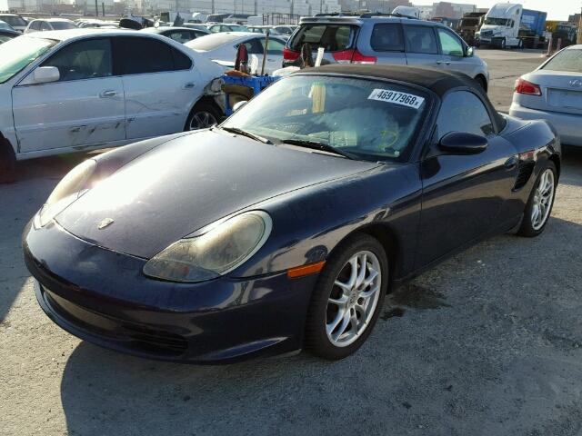 WP0CA29863U621612 - 2003 PORSCHE BOXSTER BLUE photo 2